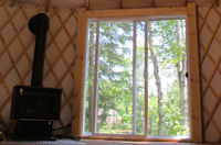 Door of the yurt 2